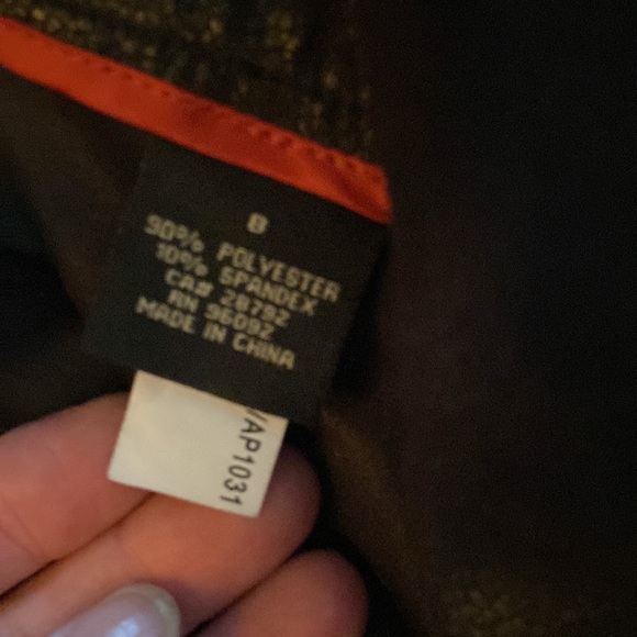 Faux-leather tapered pants - Picture 5 of 5